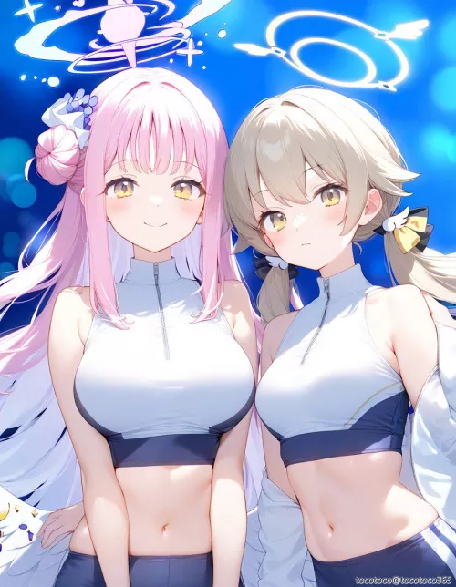 Mika & Hifumi [Blue Archive]