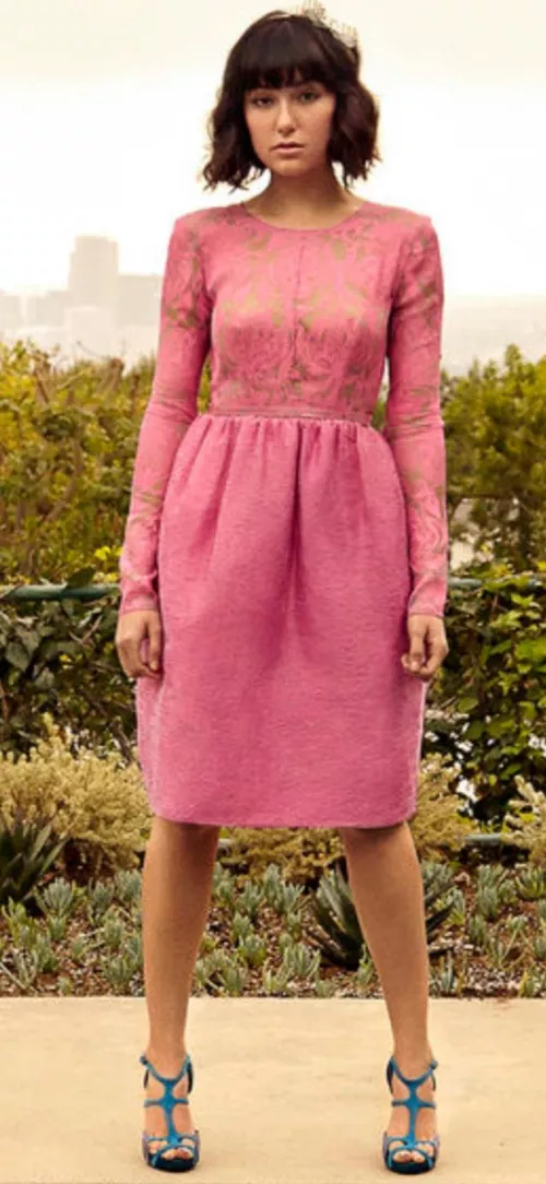 Sasha's pink dress...