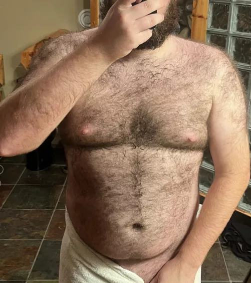 Should I remove the towel? 