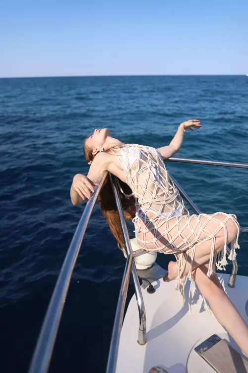 Beauty and freedom on a yacht