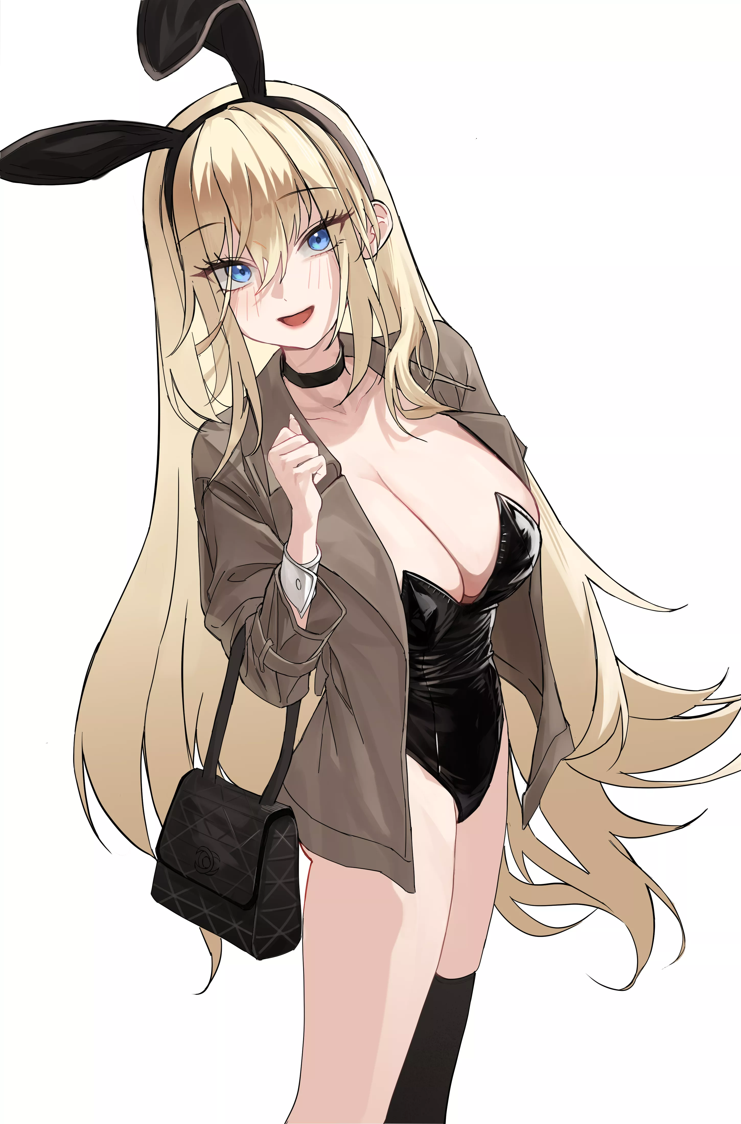 Blonde Bunny Girl 