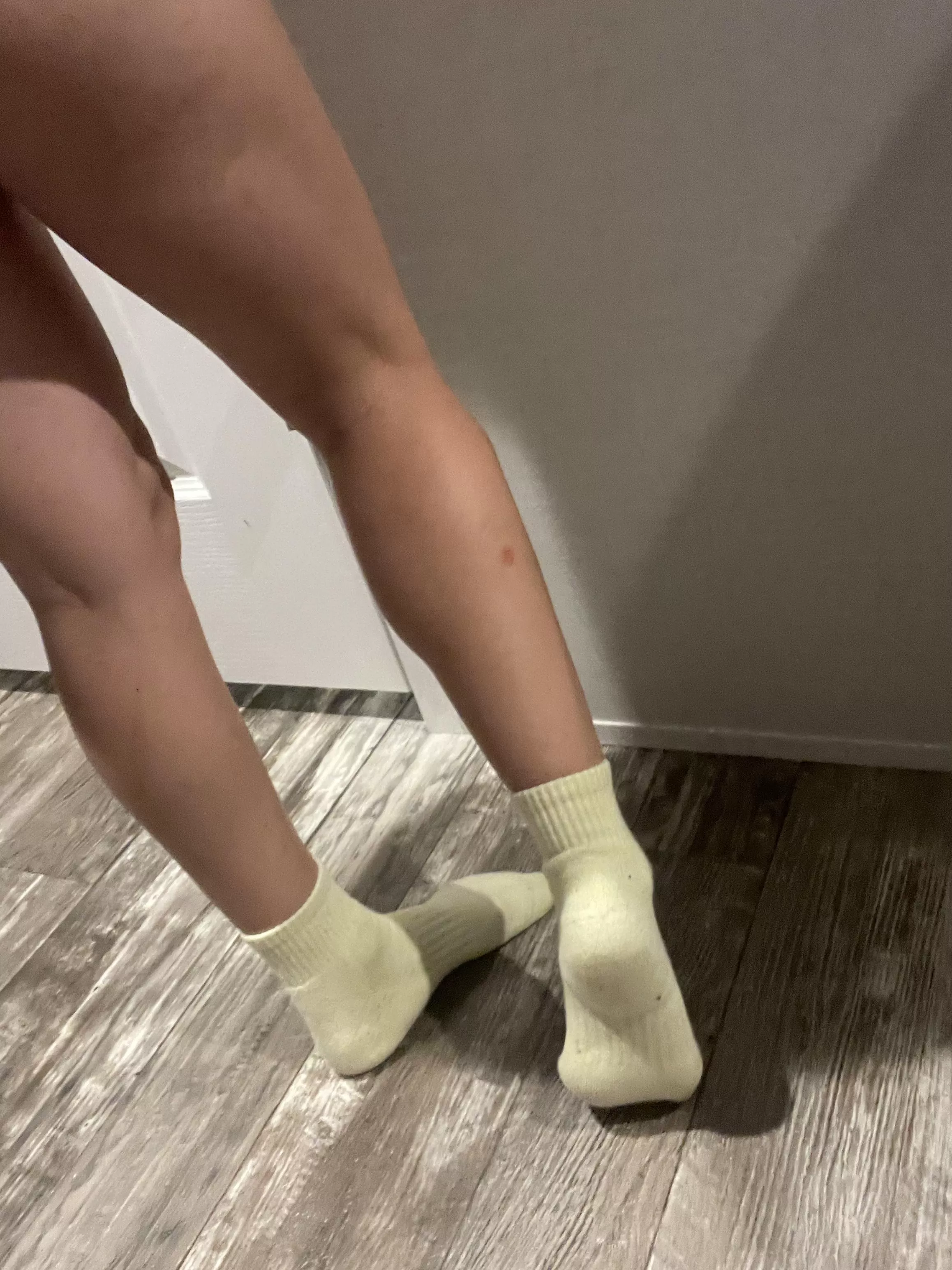 Do I look cute in socks