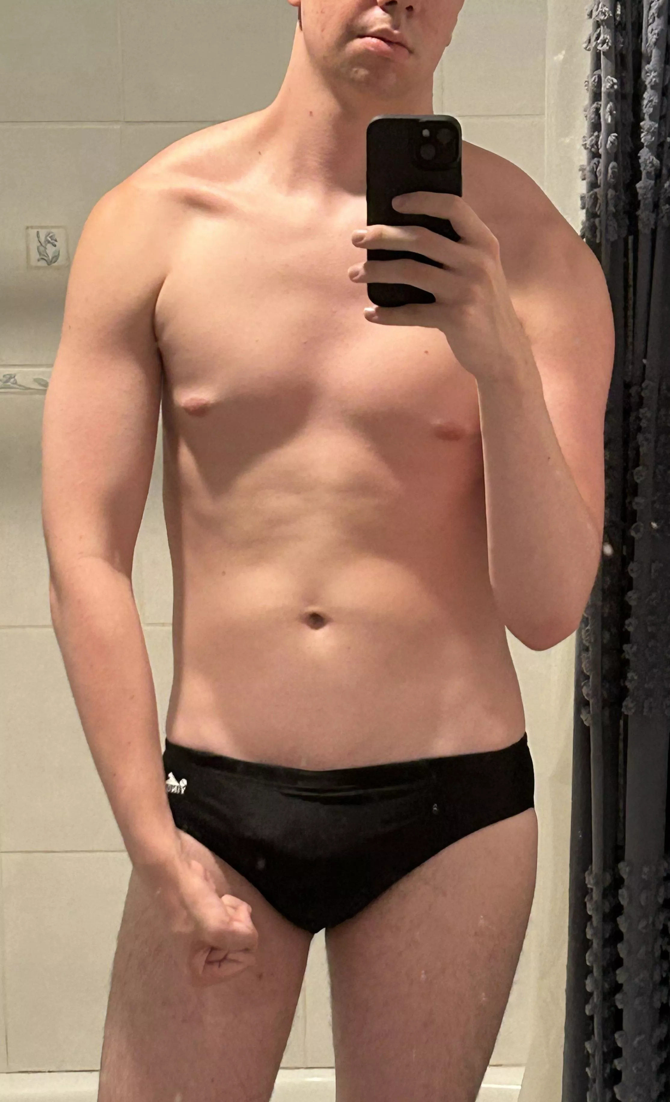 Ever just pull a speedo on to flex and take pictures?