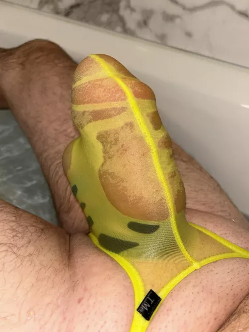 I love pumping and stretching tiny bulge thongs! TM Collection is my favourite!