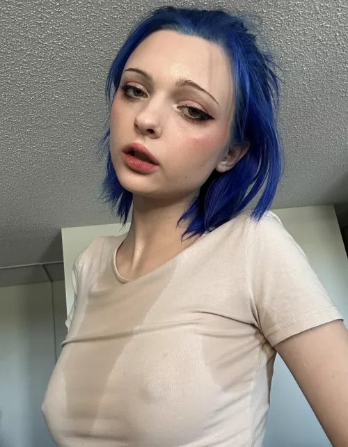 I'm all wet, my nipples are swollen, everyone is looking at me like that