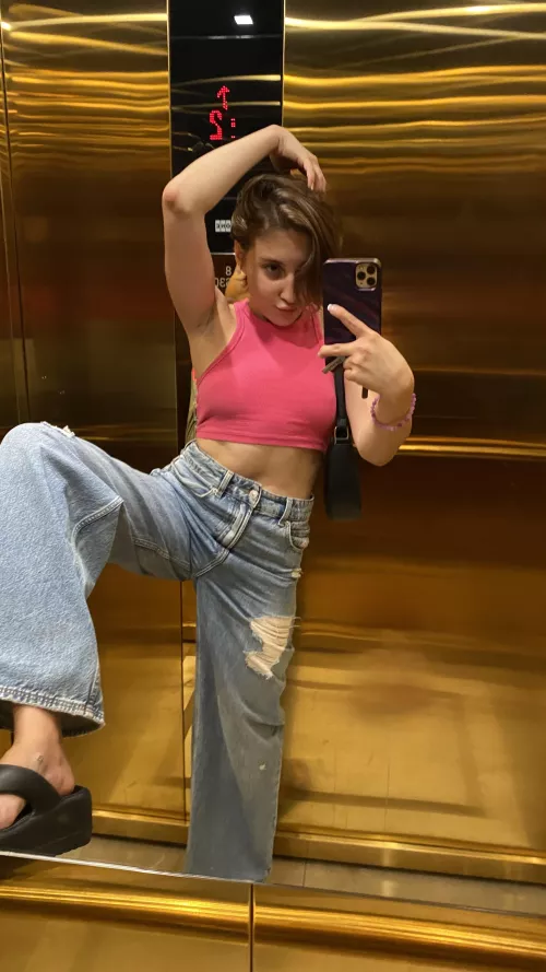 I've never felt comfier 