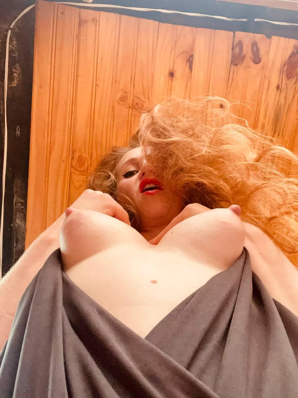 making sure my weird tits are making you hard