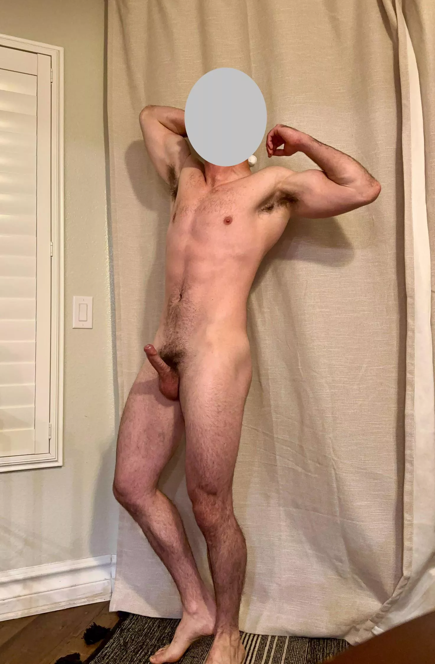 My pubic hair comes in dark patches, especially my armpits