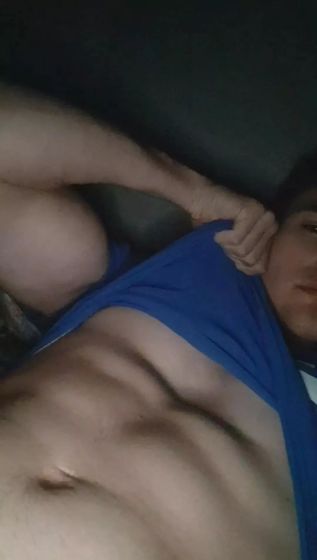 This shirt is getting in the way, wouldnt you say so~