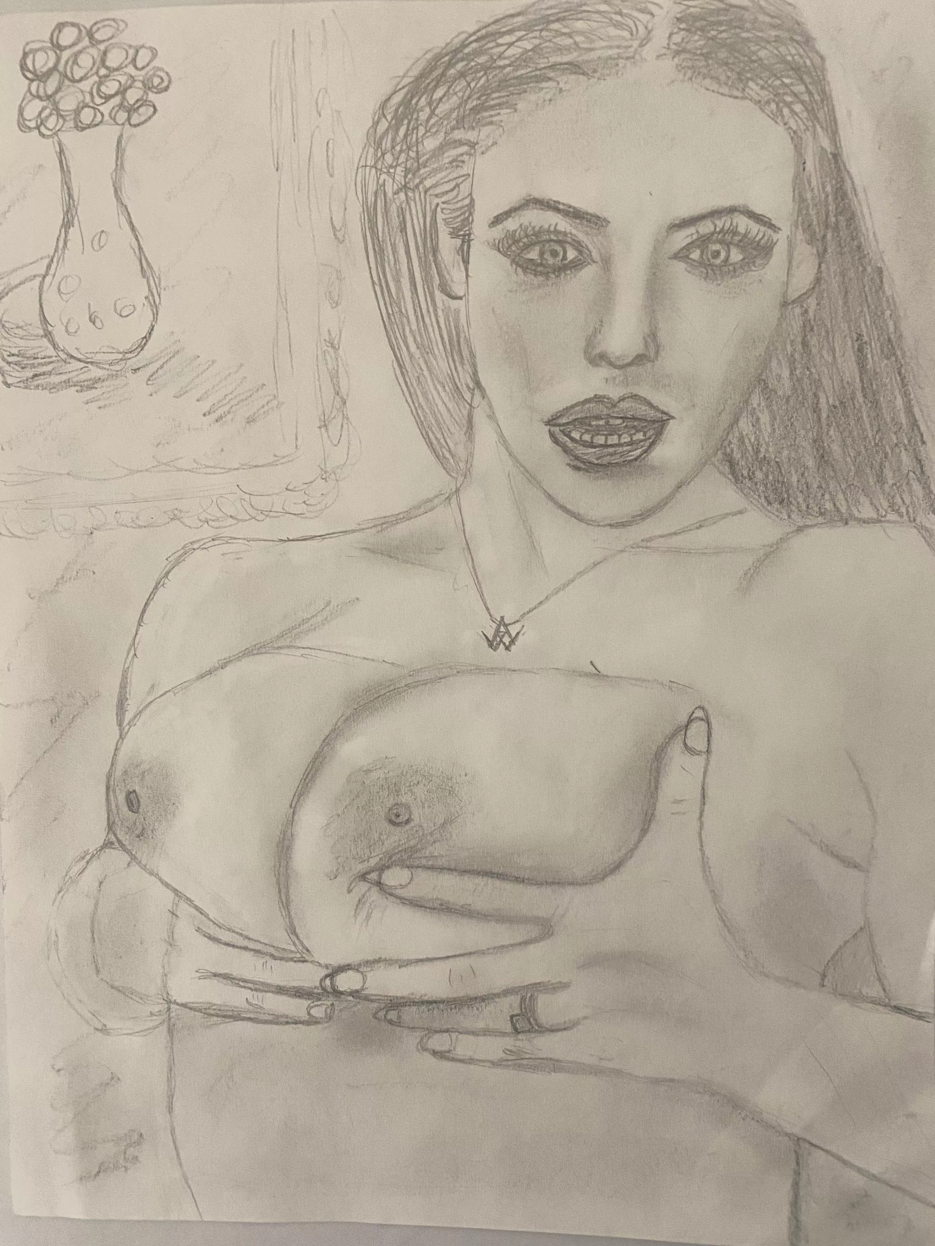 An angel worthy of canvas