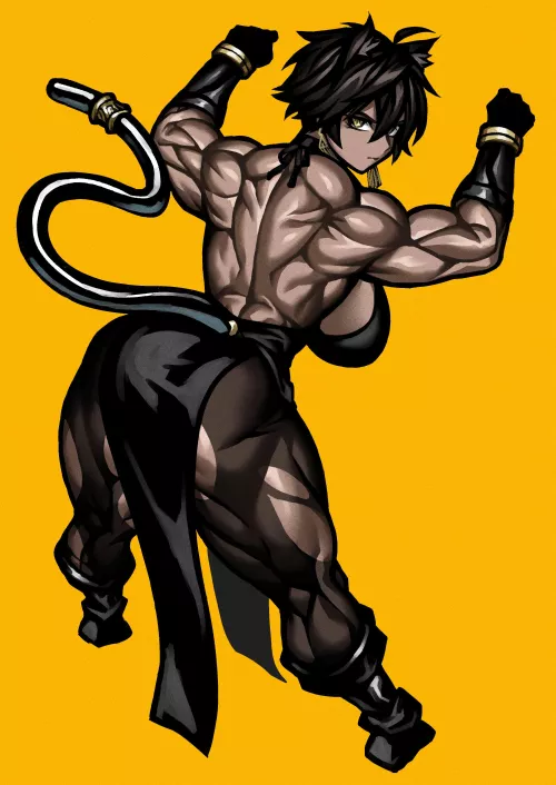 Black cat back [@yuto_noirm08]