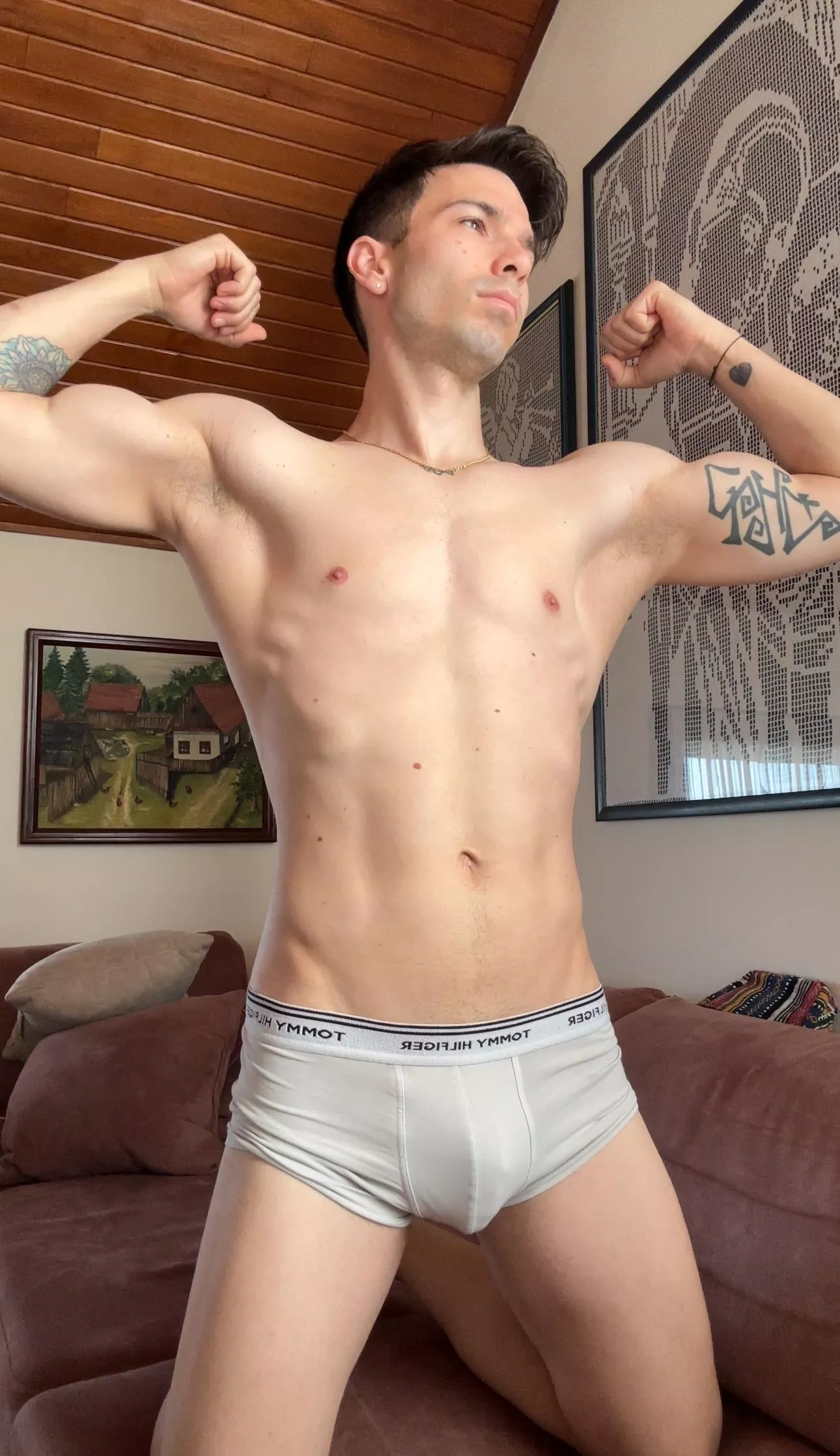 Do you like white underwear?