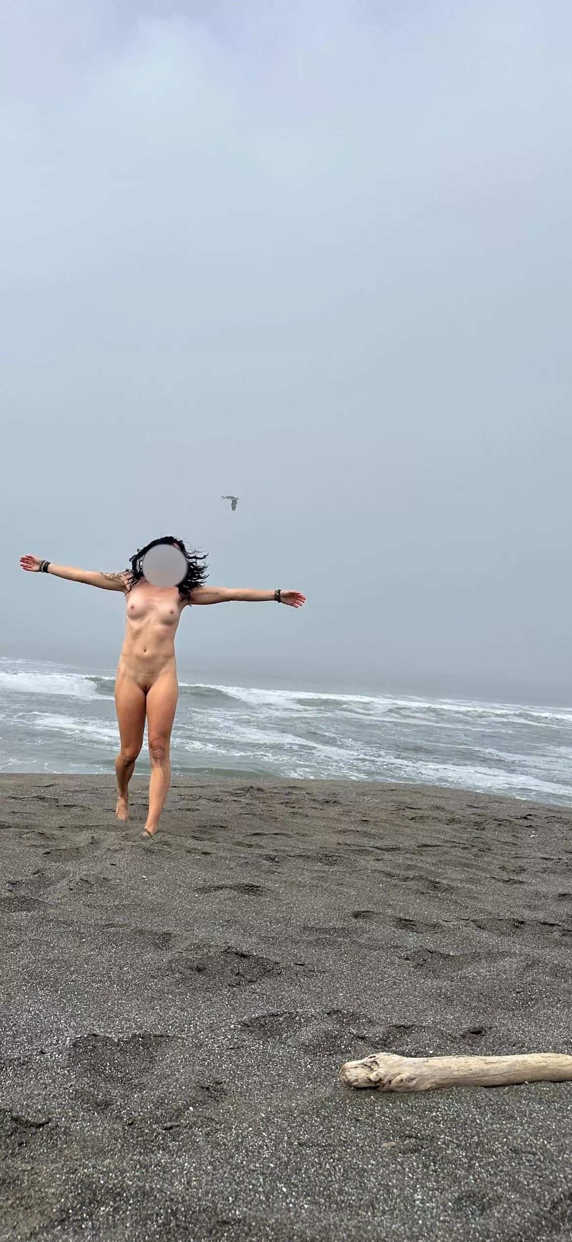 Happy to be on the beach