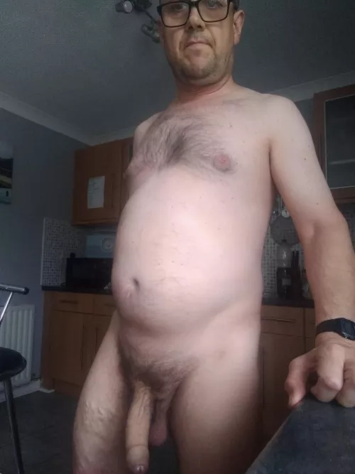 Hungry for food and cock