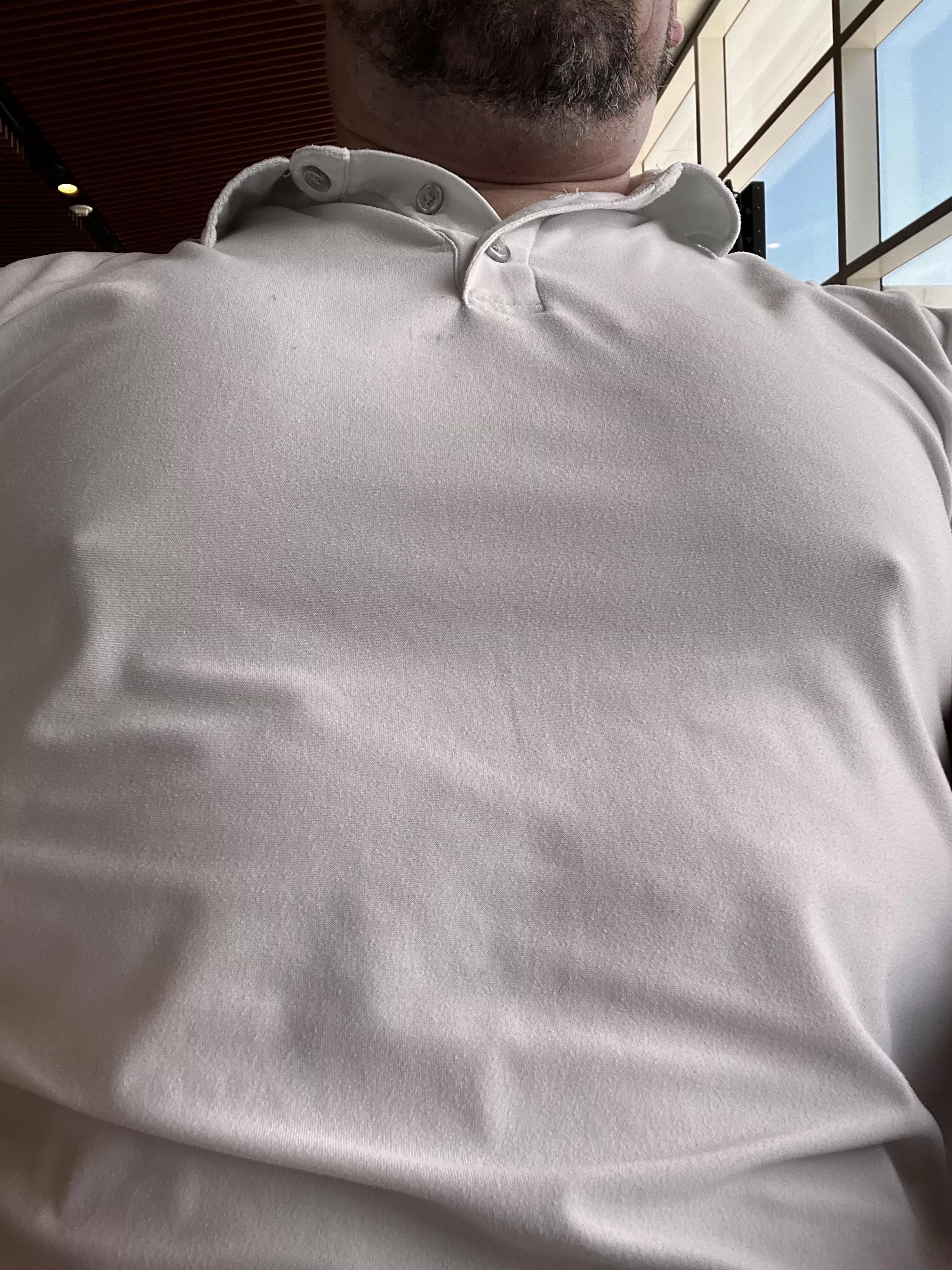 If you saw dad waiting for his flight, would you stop and say hi?