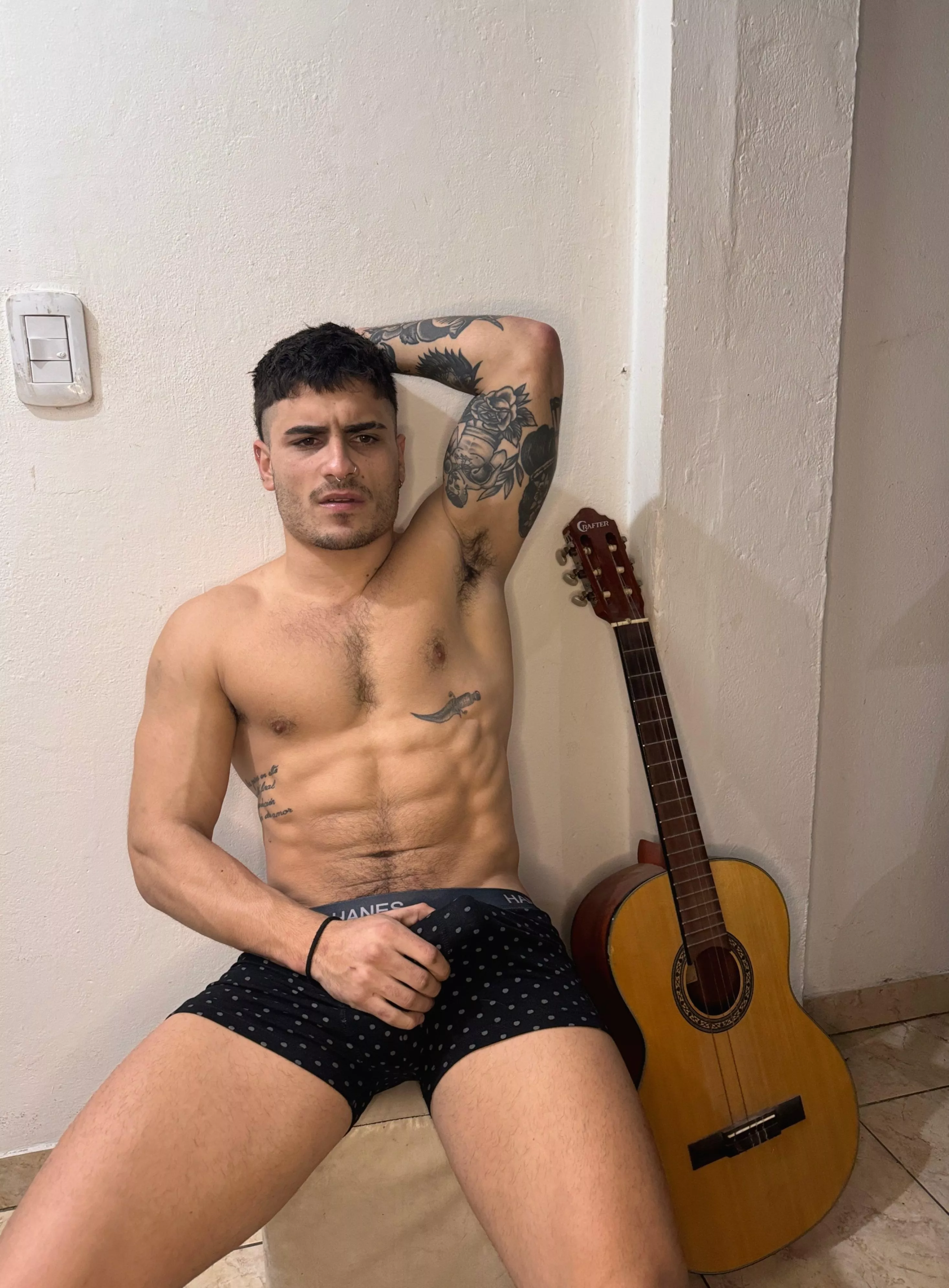 is your attention caught by my cockteasing abs?