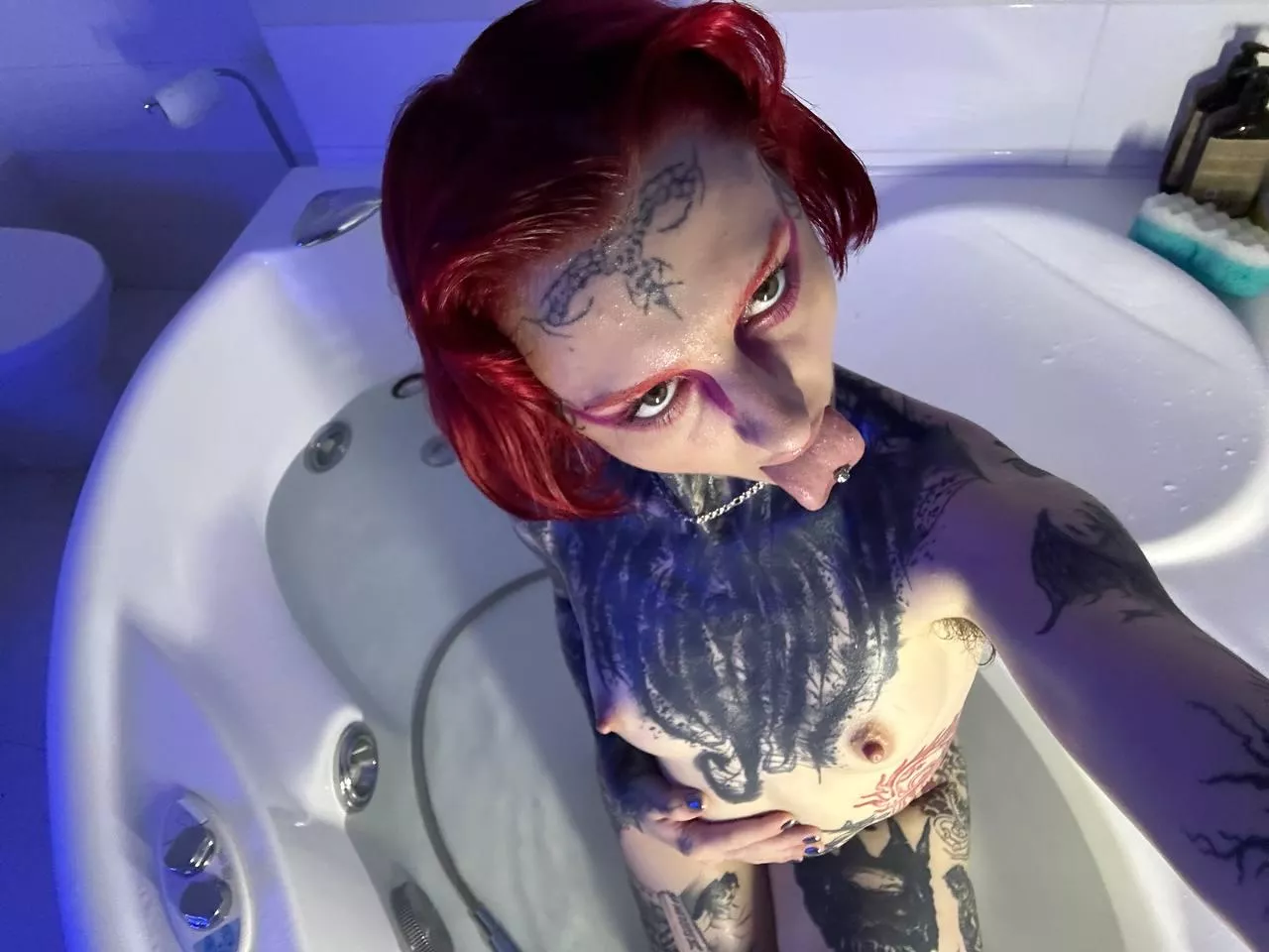 My tongue is ready to clean up your dick