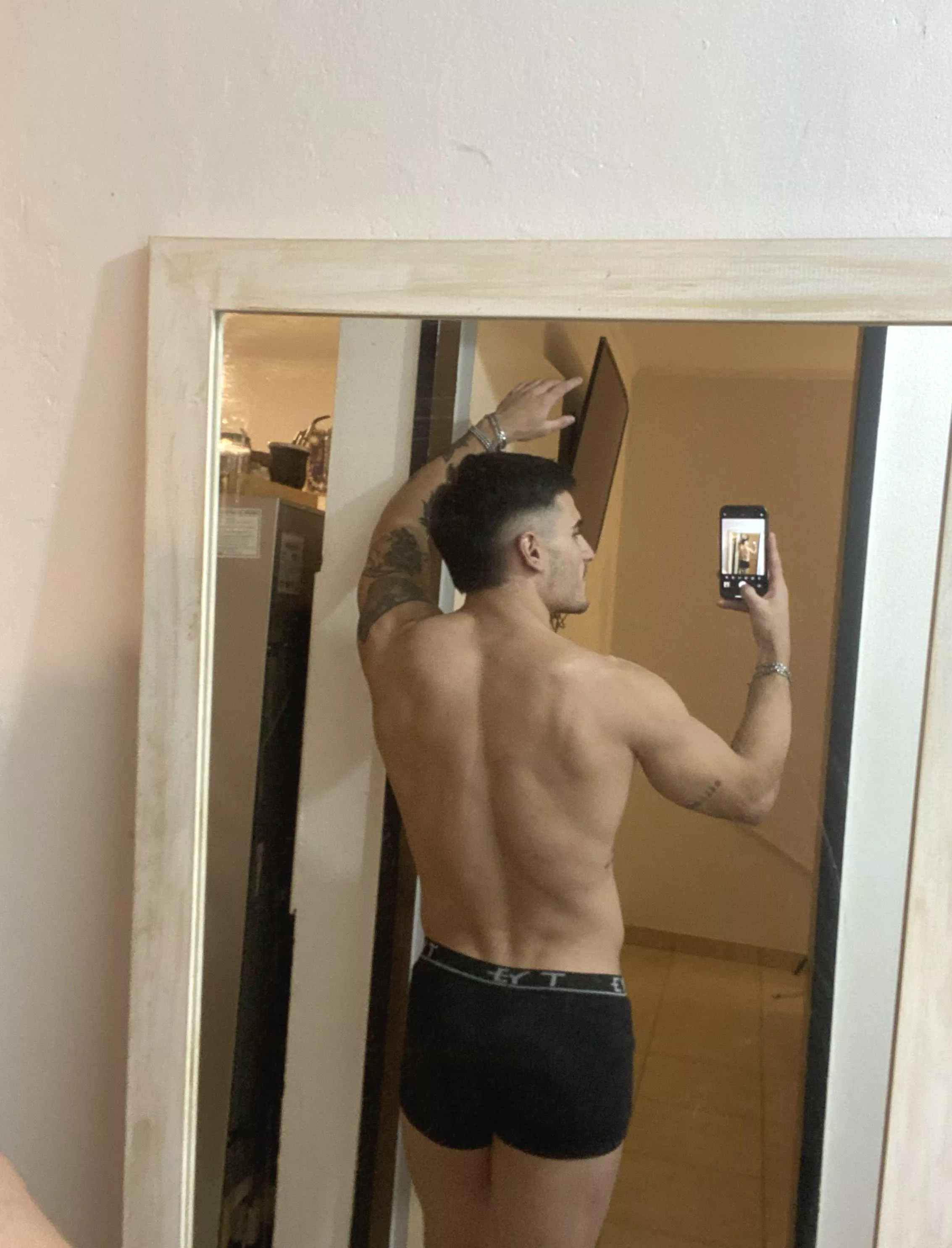 Sneak peek: Caught in my boxer briefs � your thoughts?