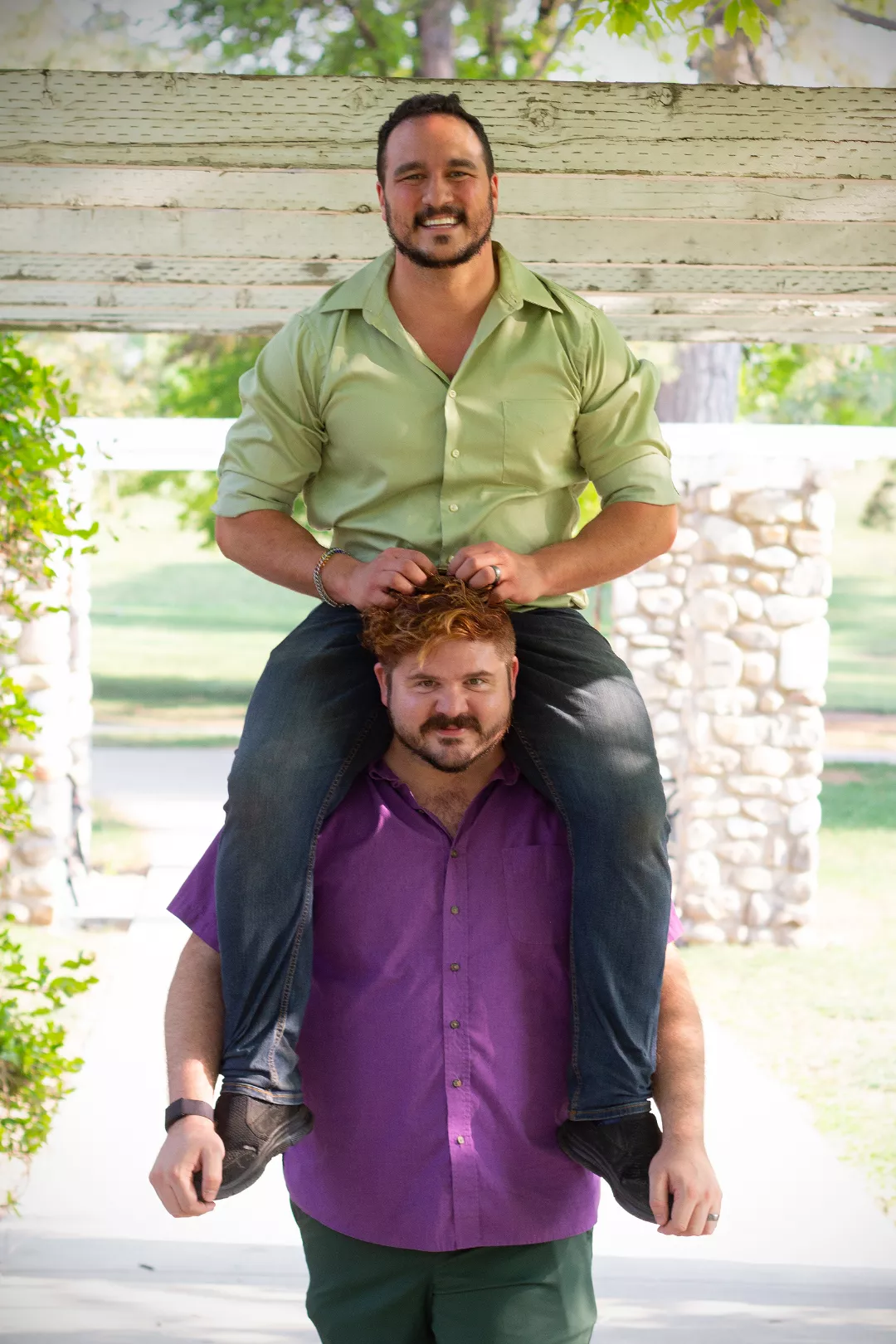 This is the photo we sent out with our wedding invitations! 