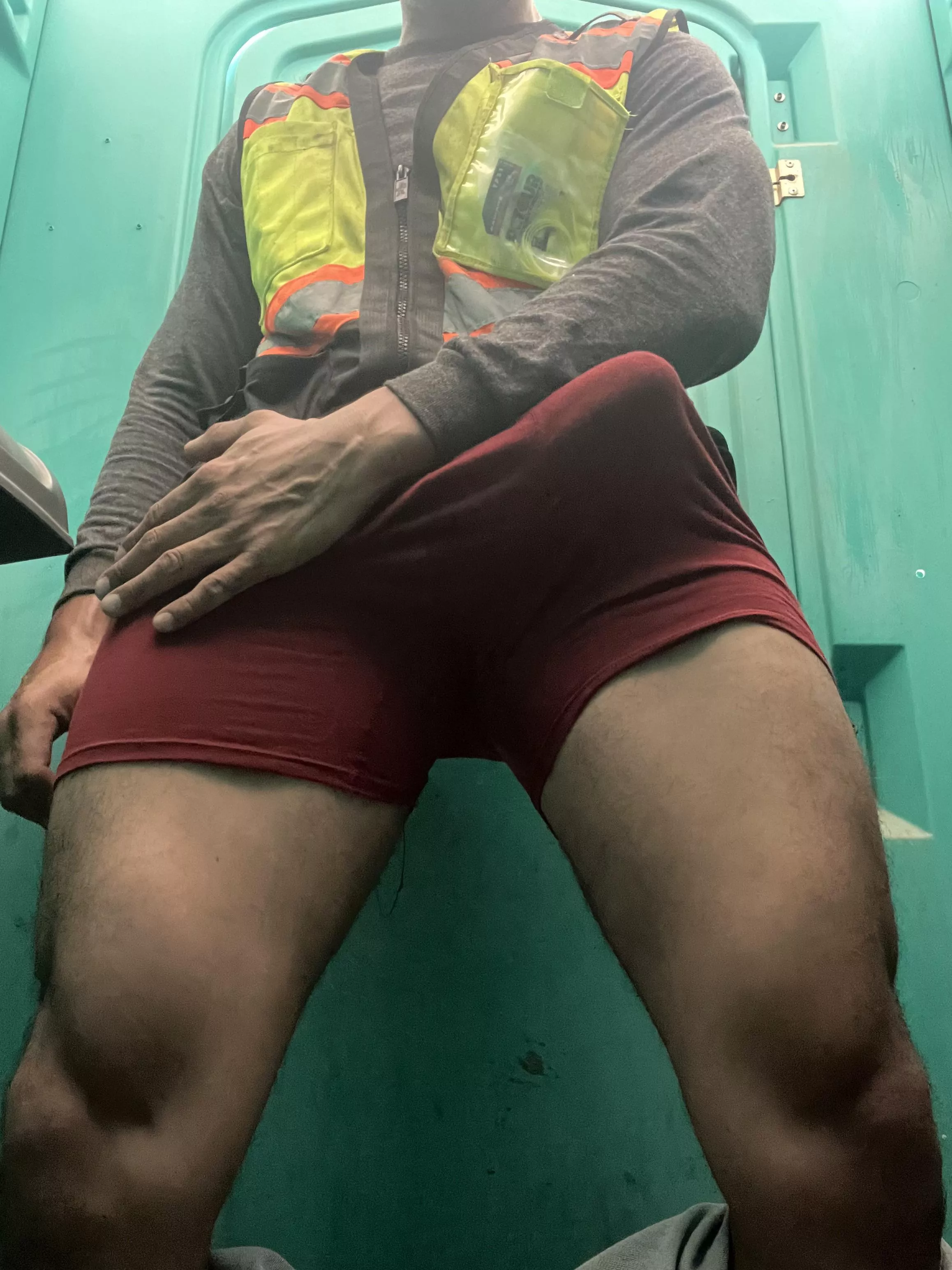 Walking around with this hammer at work. 