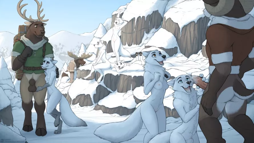 would you accept to satisfy these cute foxes [MFMFFFFFMM] (jishinu)