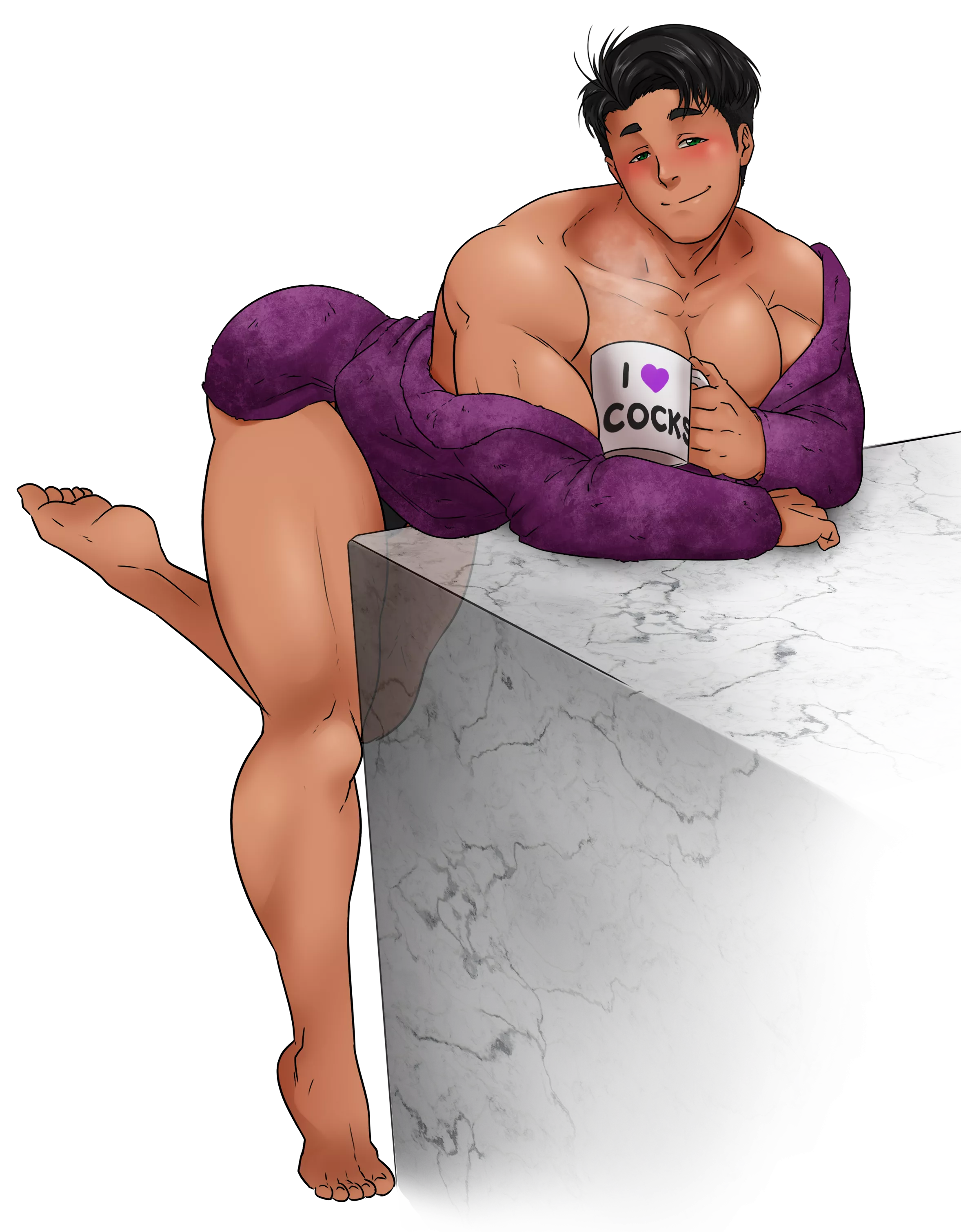 A nice cup of coffee, after a long night of fun. 