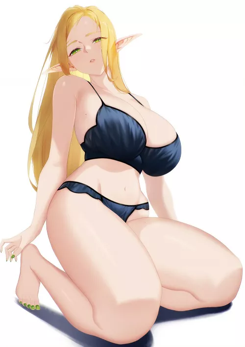 Elf sensual (blueorca) [Original]