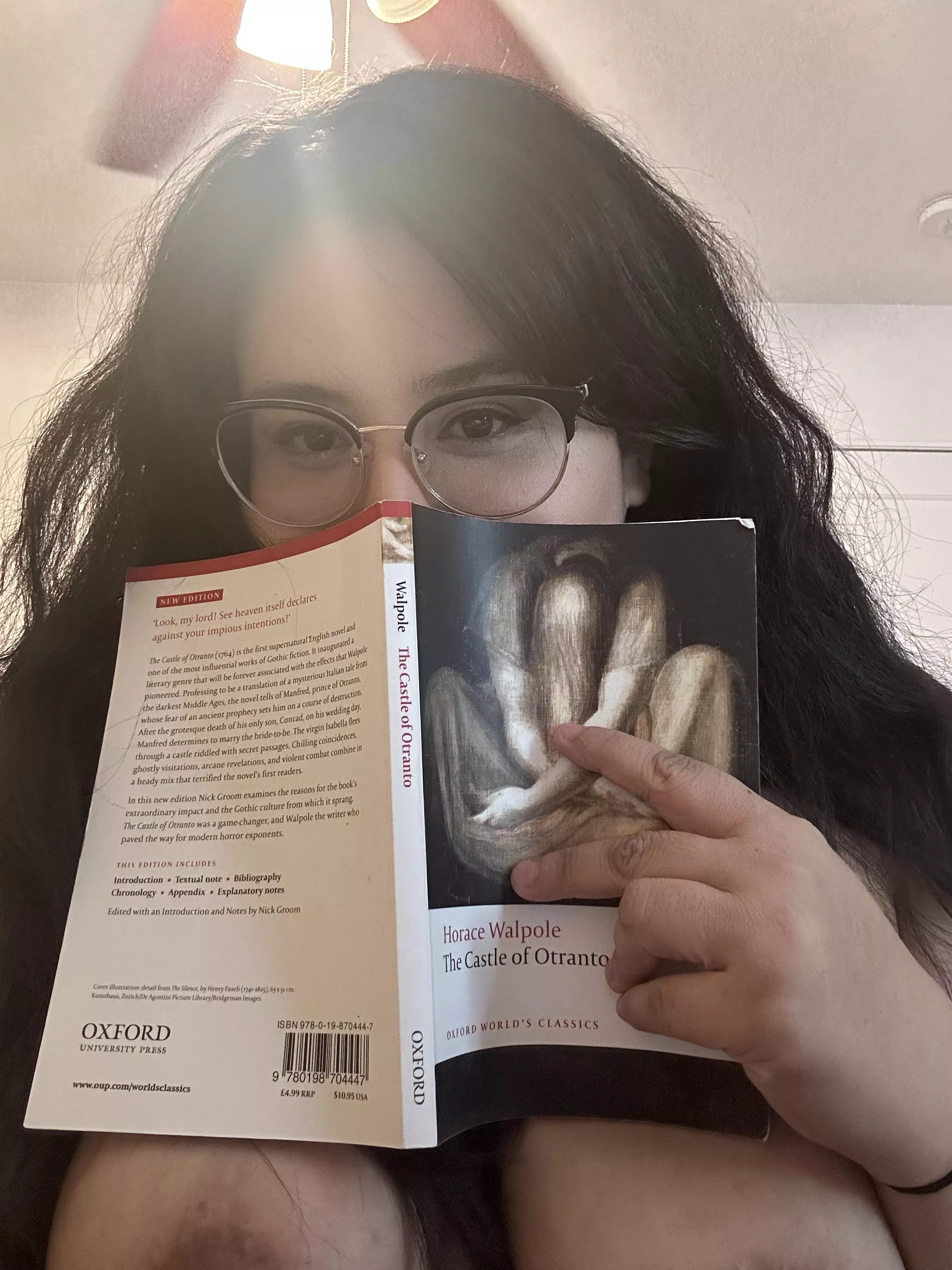 I'm gonna drop my book on purpose just to talk to you