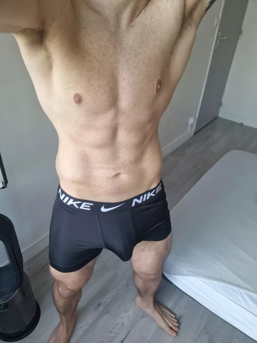 (24) get on your knees and pull down my boxers.