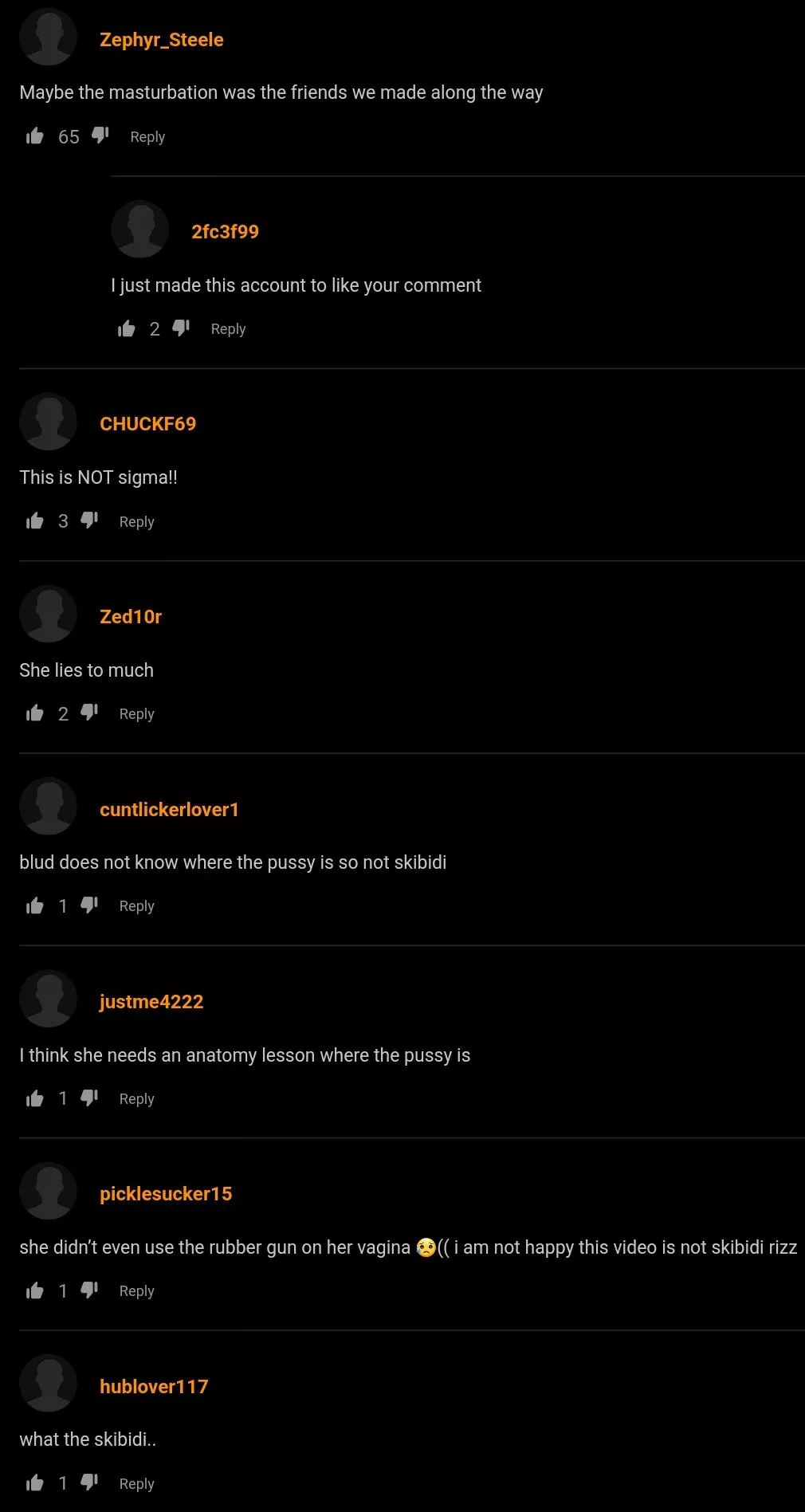 Brainrot and the lost masturbation.