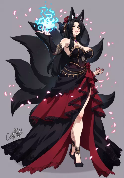 Characterdesign - Kuroka (for 