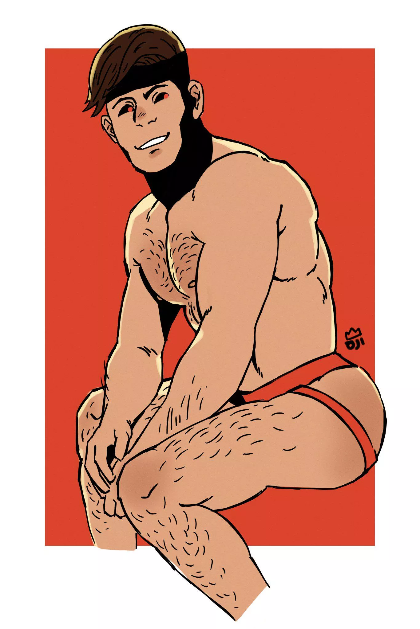 Gambit from X-Men (@bara_oji)