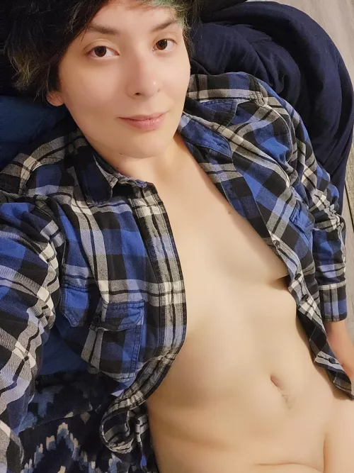 Gotta wear flannel as out gets cold