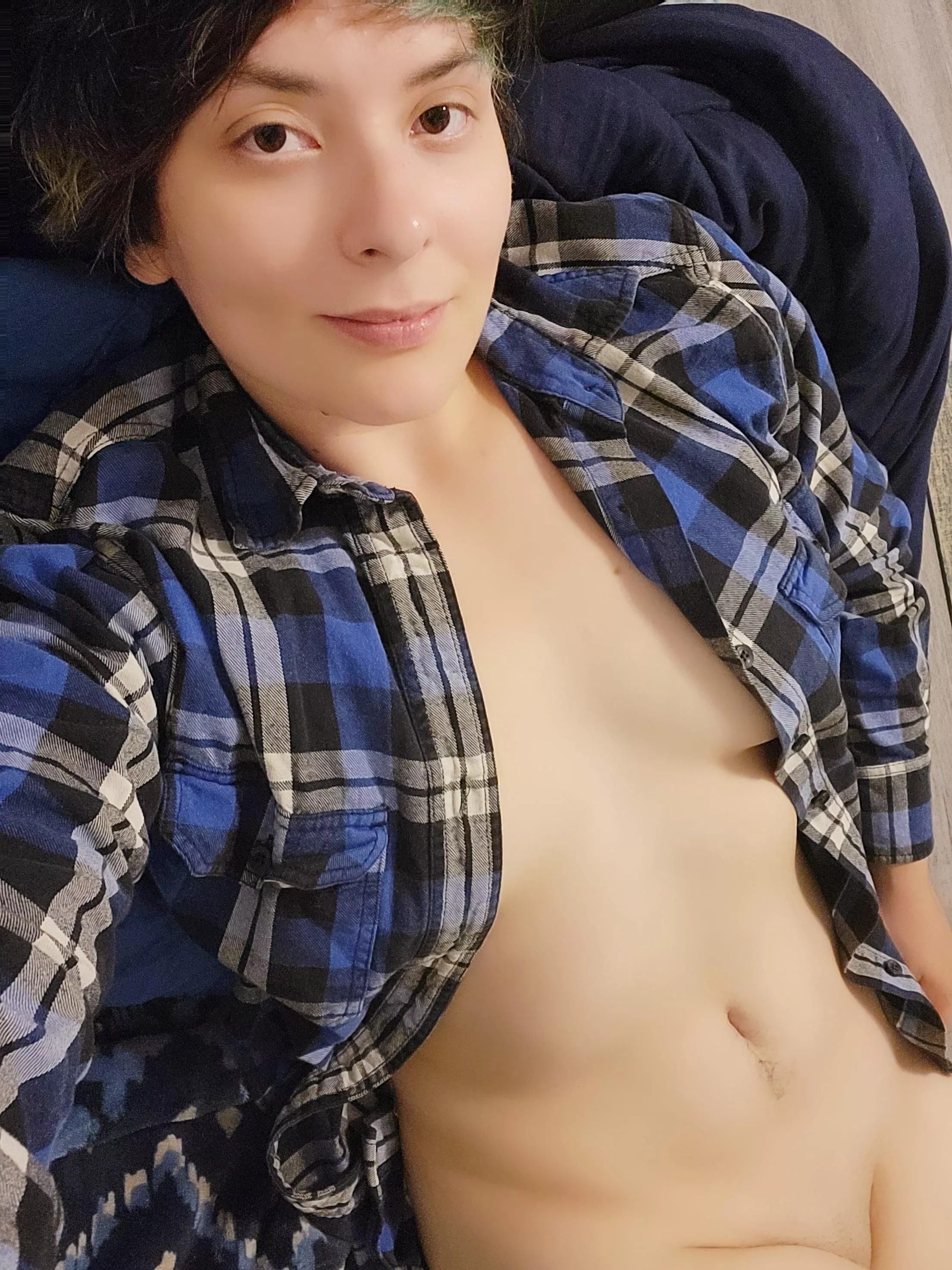 Gotta wear flannel as out gets cold