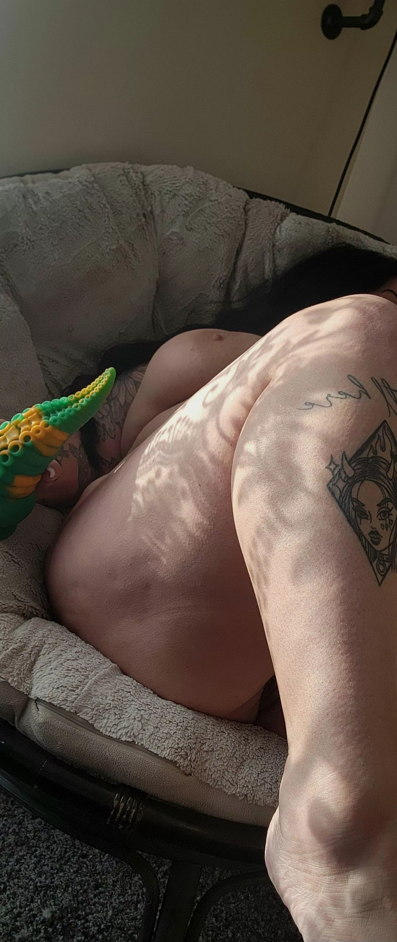 i love playing with my new toy