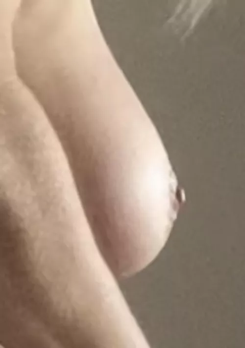 My F50 boob in the morning sunlight 