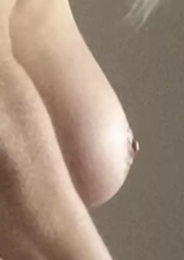 My F50 boob in the morning sunlight 