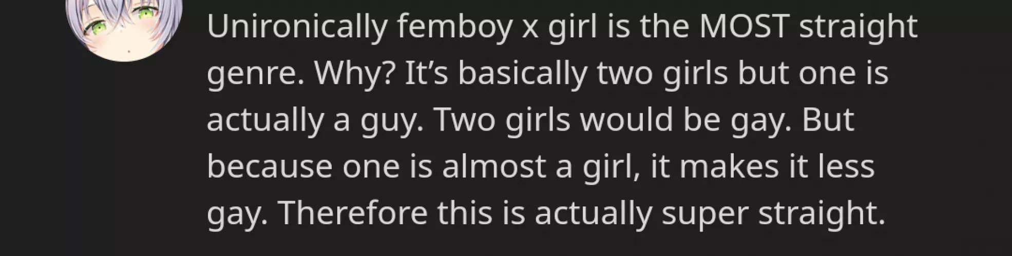 Never thought about of it like that.