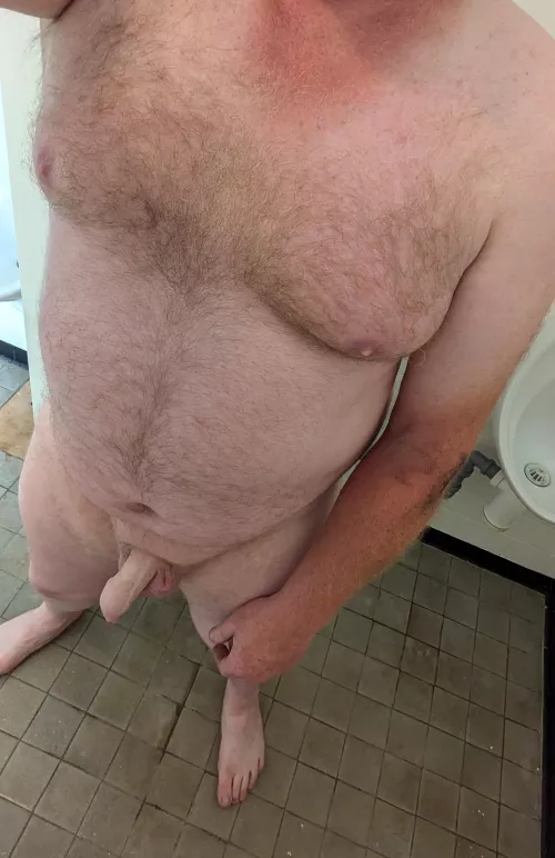 Public Loo Nude Selfie 