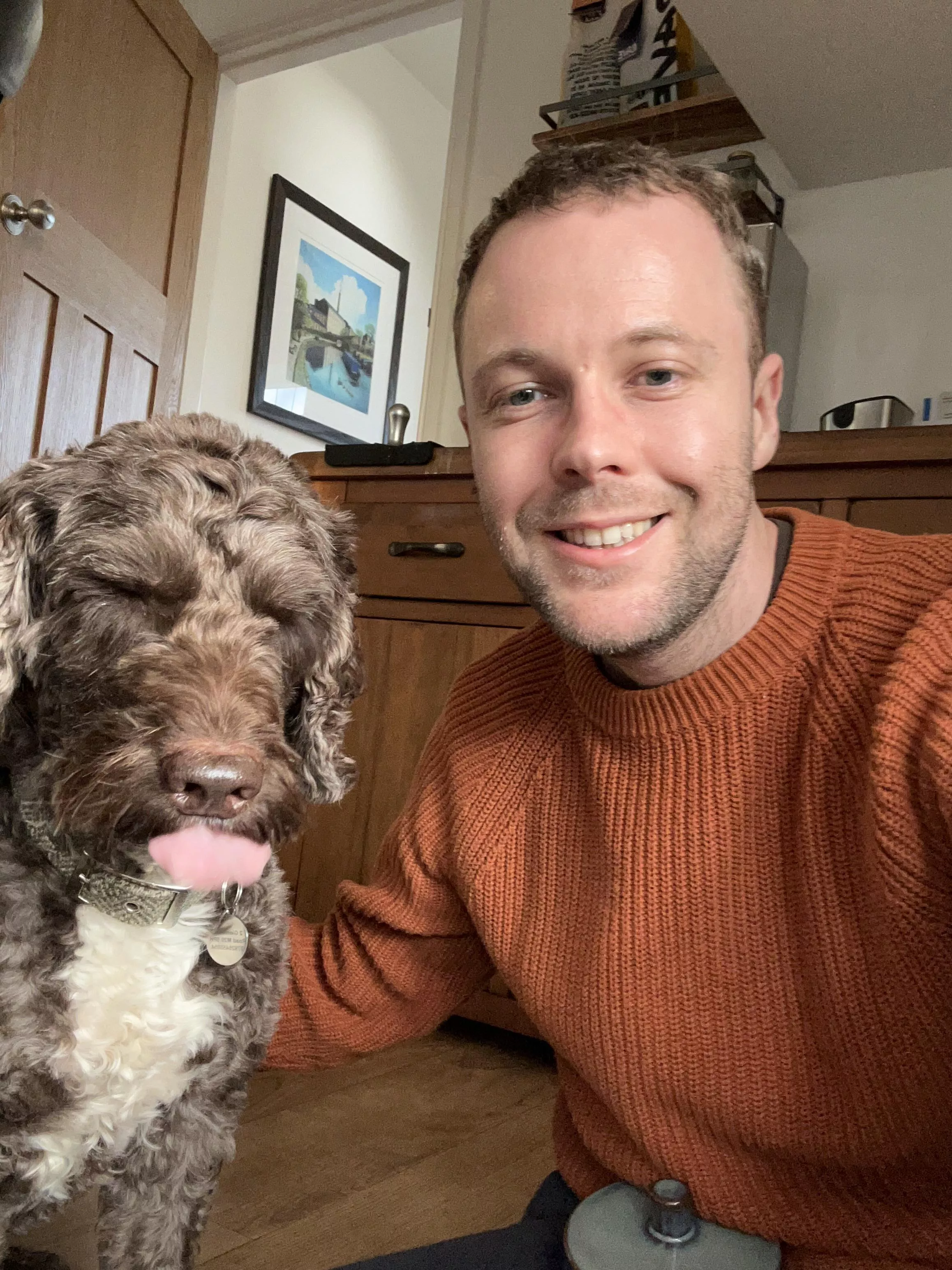 Sometimes your dog refuses to play along 