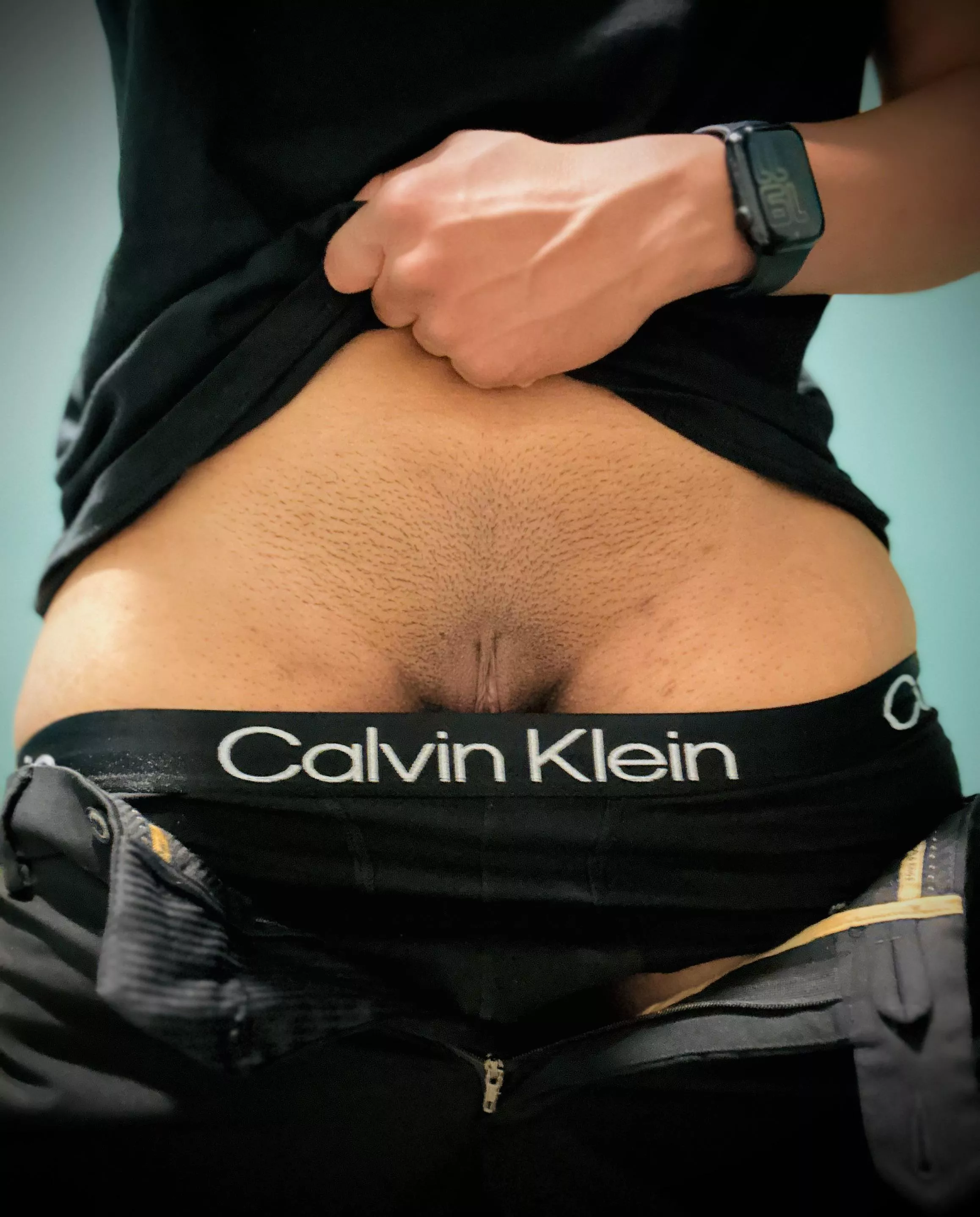 This is what I'm hiding underneath my work trousers😜