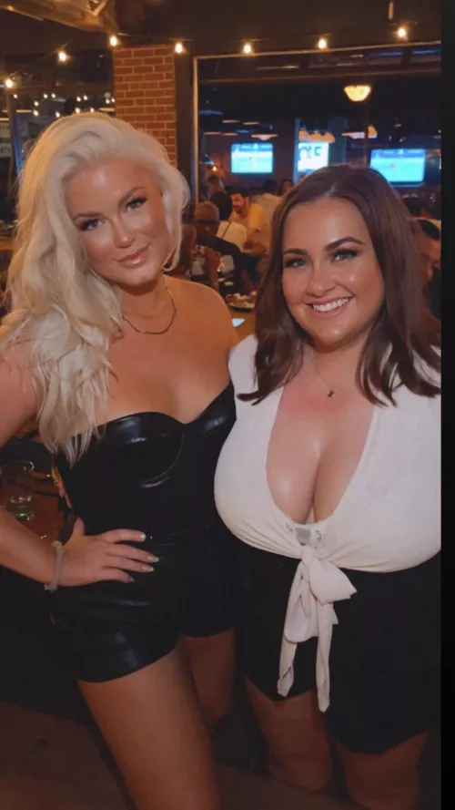 Took me 10 minutes to even notice the blonde was there