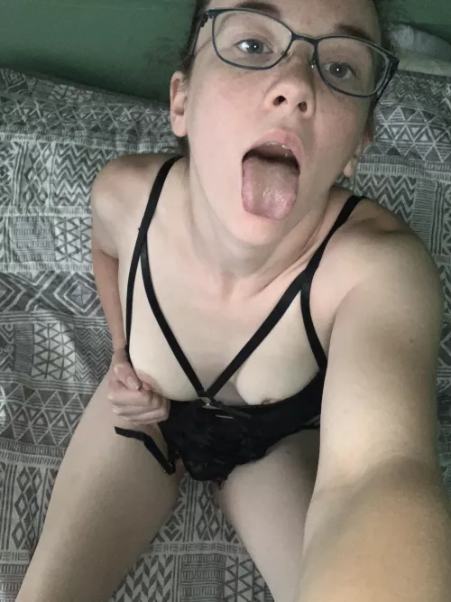 Totally adorable when I’m on my knees