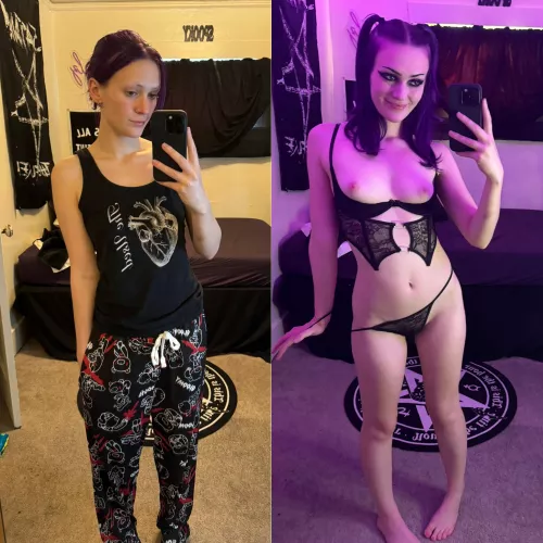 Two versions for you to fill up with cum 