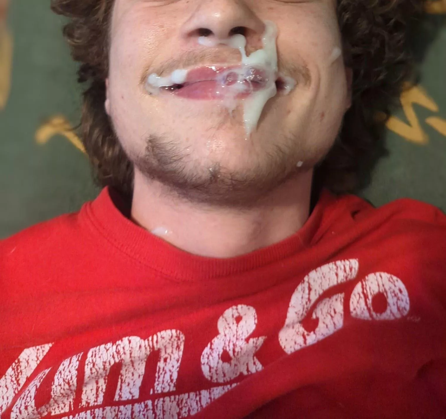 a cum covered twink is a happy twink