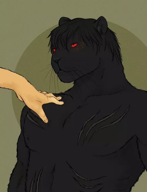 big kitty (art by me)