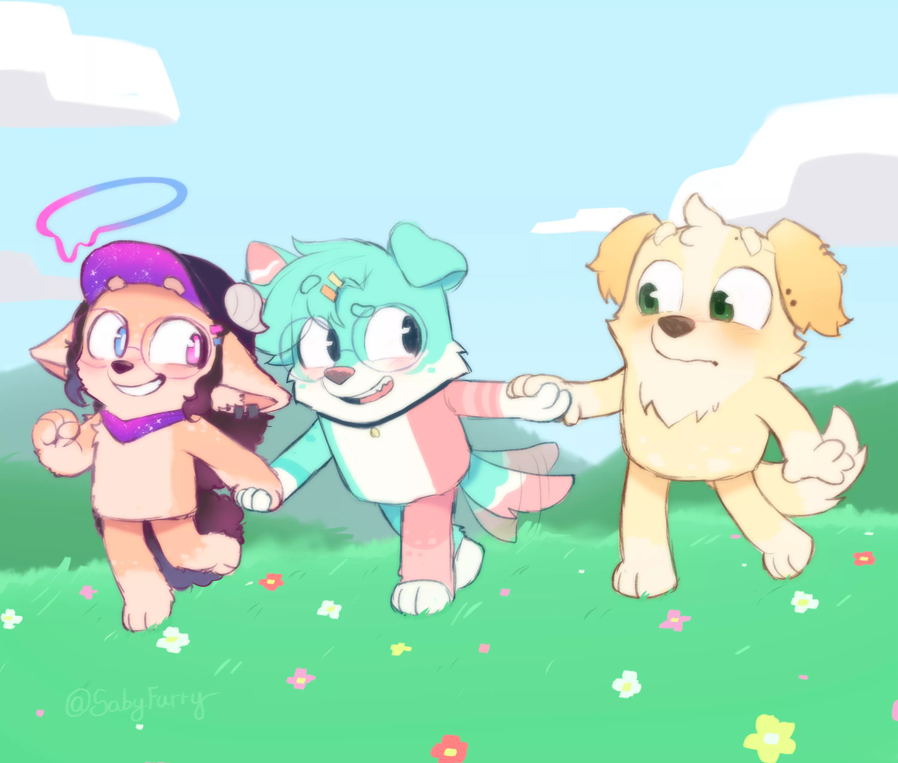 Bluey Style!~ 🌈💕🐾