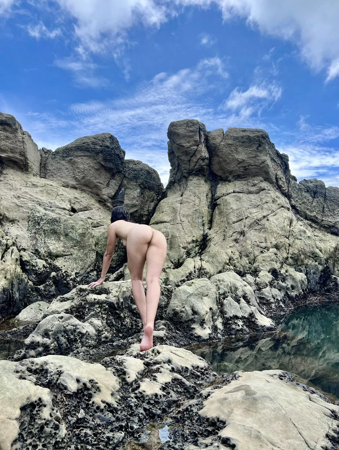 Climbing some rocks!!!