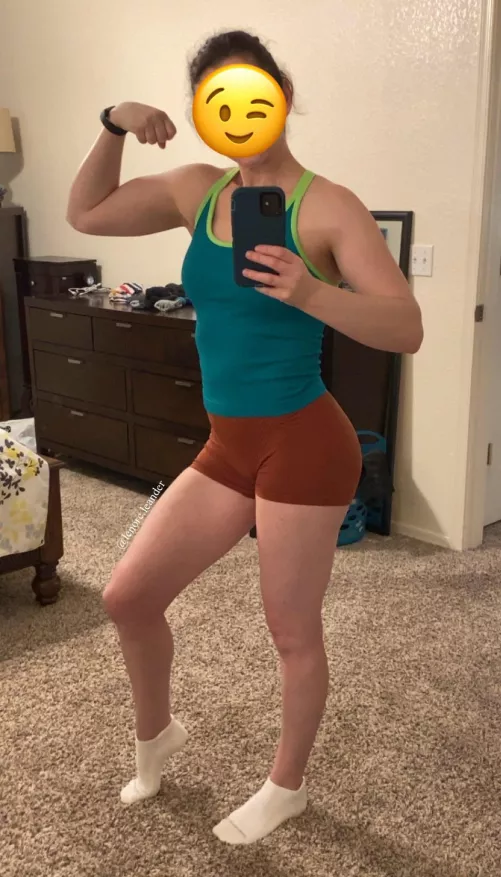 Felt cute in this gym fit