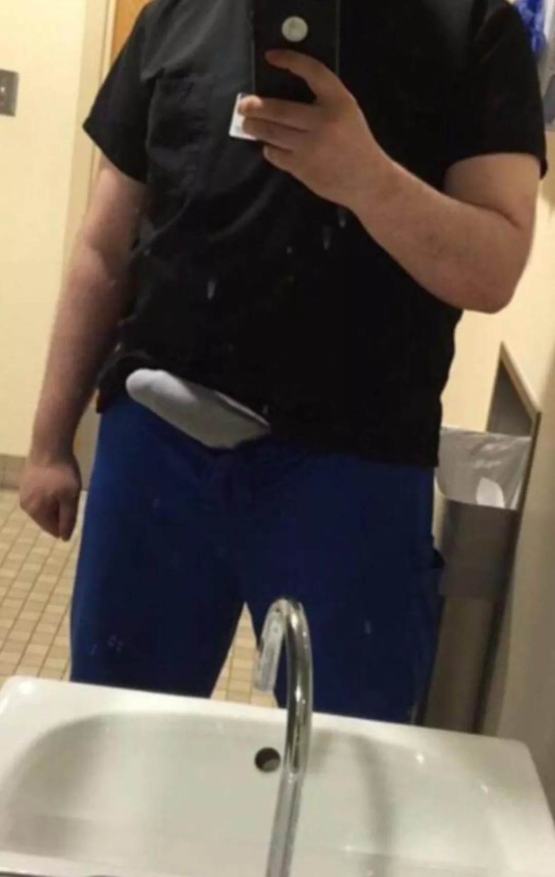 Got a bit excited at work